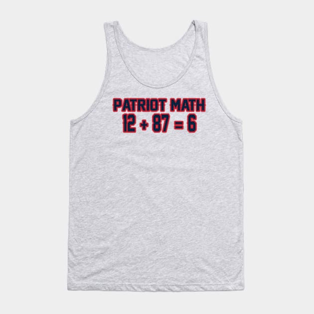 Patriot Math! Tank Top by OffesniveLine